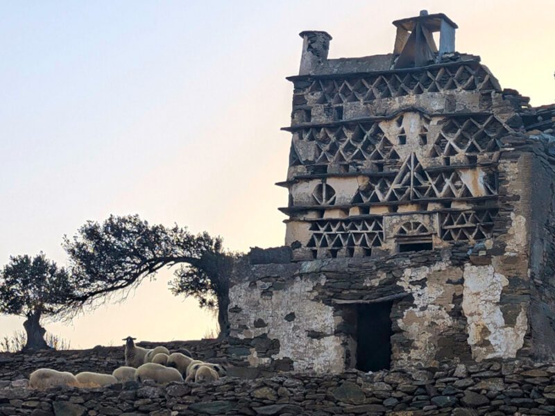 Καταγραφή των περιστεριώνων της Τήνου Στο νησί: Τήνος Χρήστος Αρτέμης © Μουσείο Κυκλαδικής Τέχνης