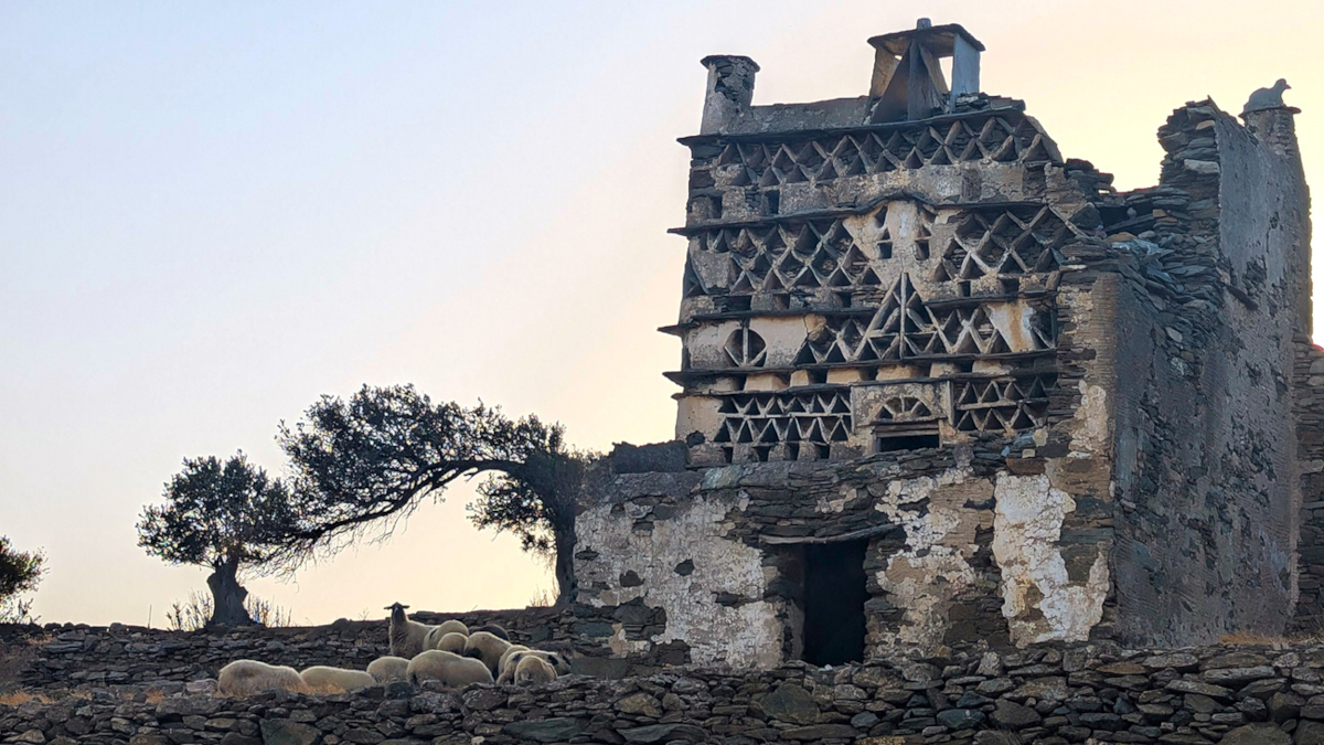 Καταγραφή των περιστεριώνων της Τήνου Στο νησί: Τήνος Χρήστος Αρτέμης © Μουσείο Κυκλαδικής Τέχνης